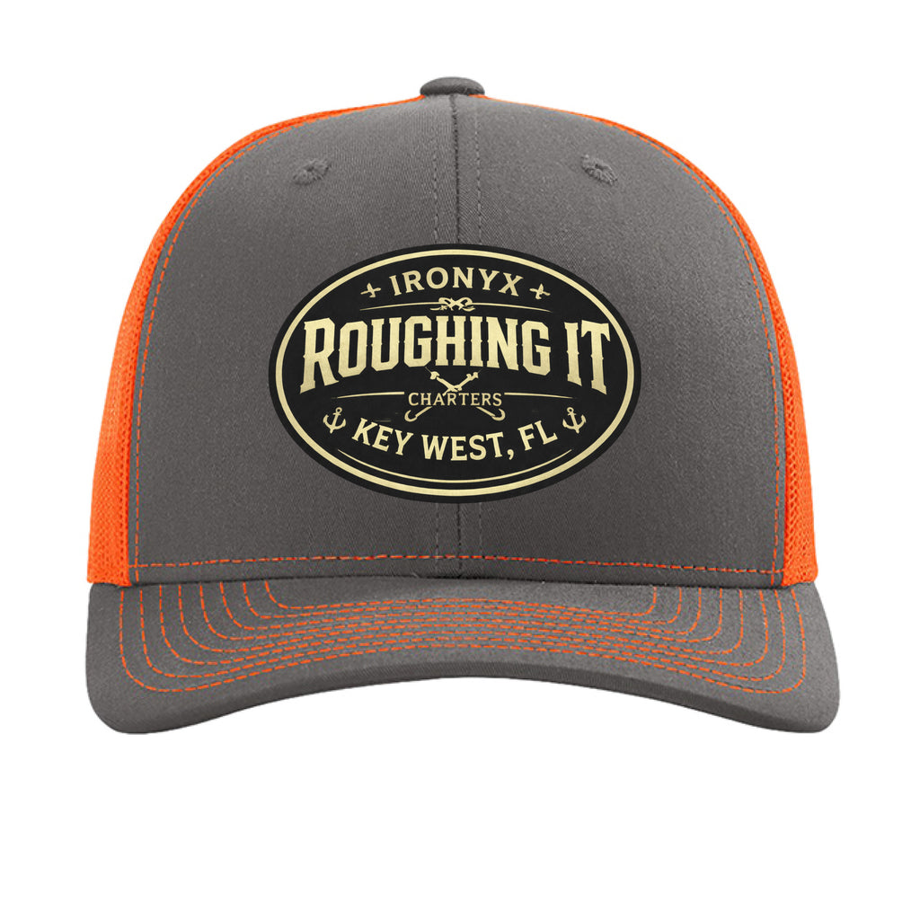 Charcoal/ Neon Orange - FRONT