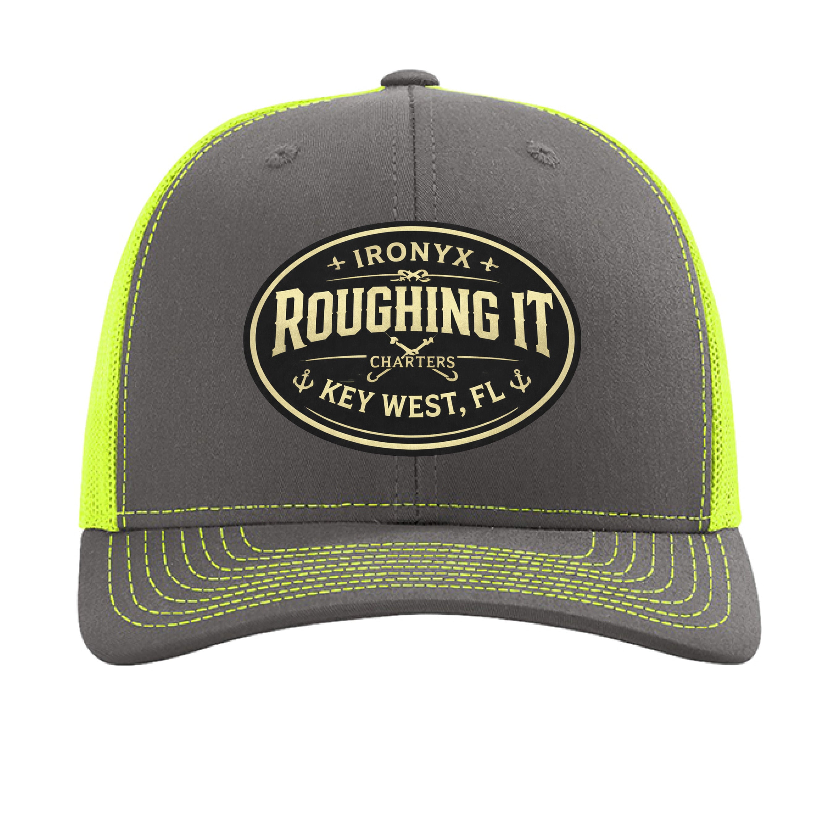 Charcoal/ Neon Yellow - FRONT