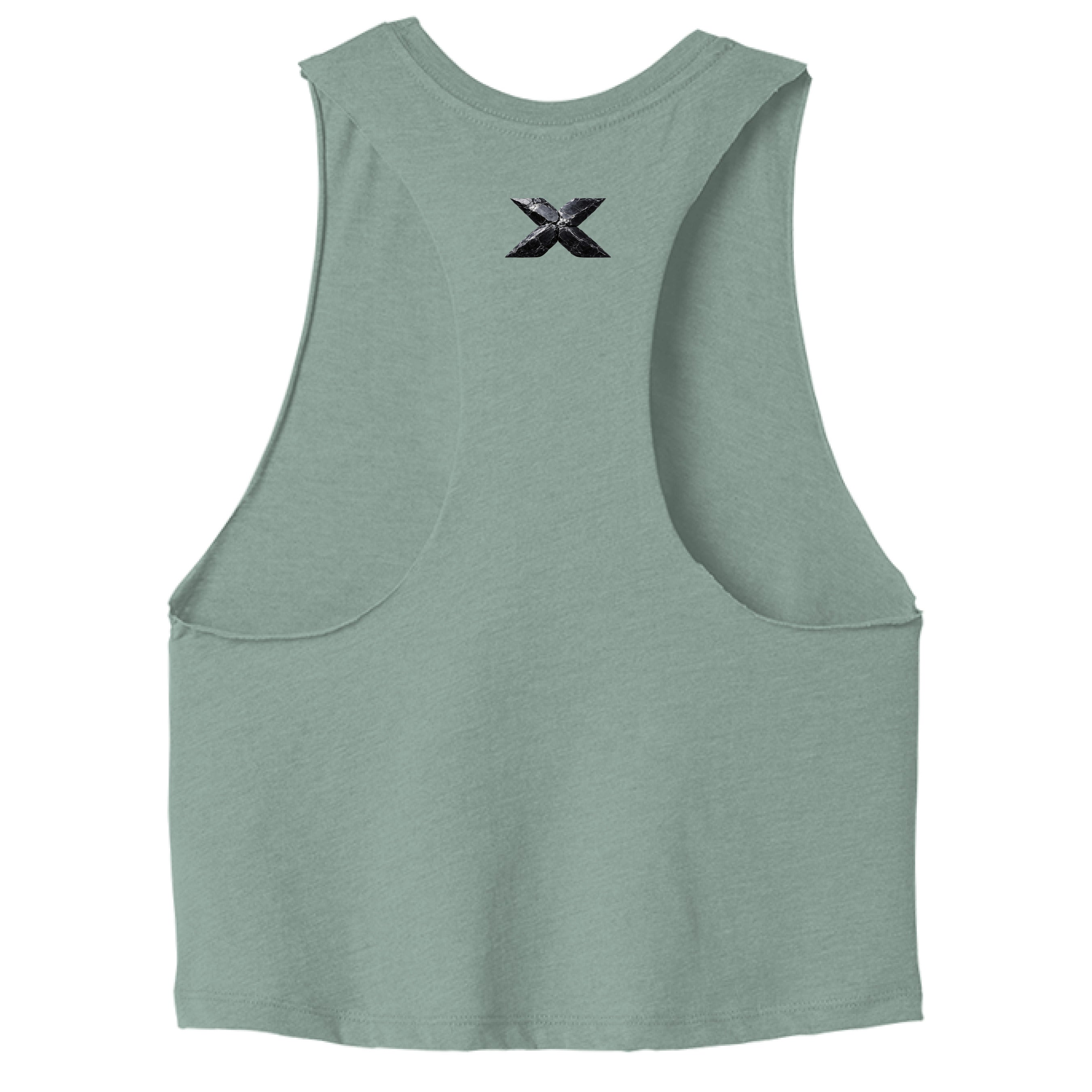 Heather Dusty Blue - BACK