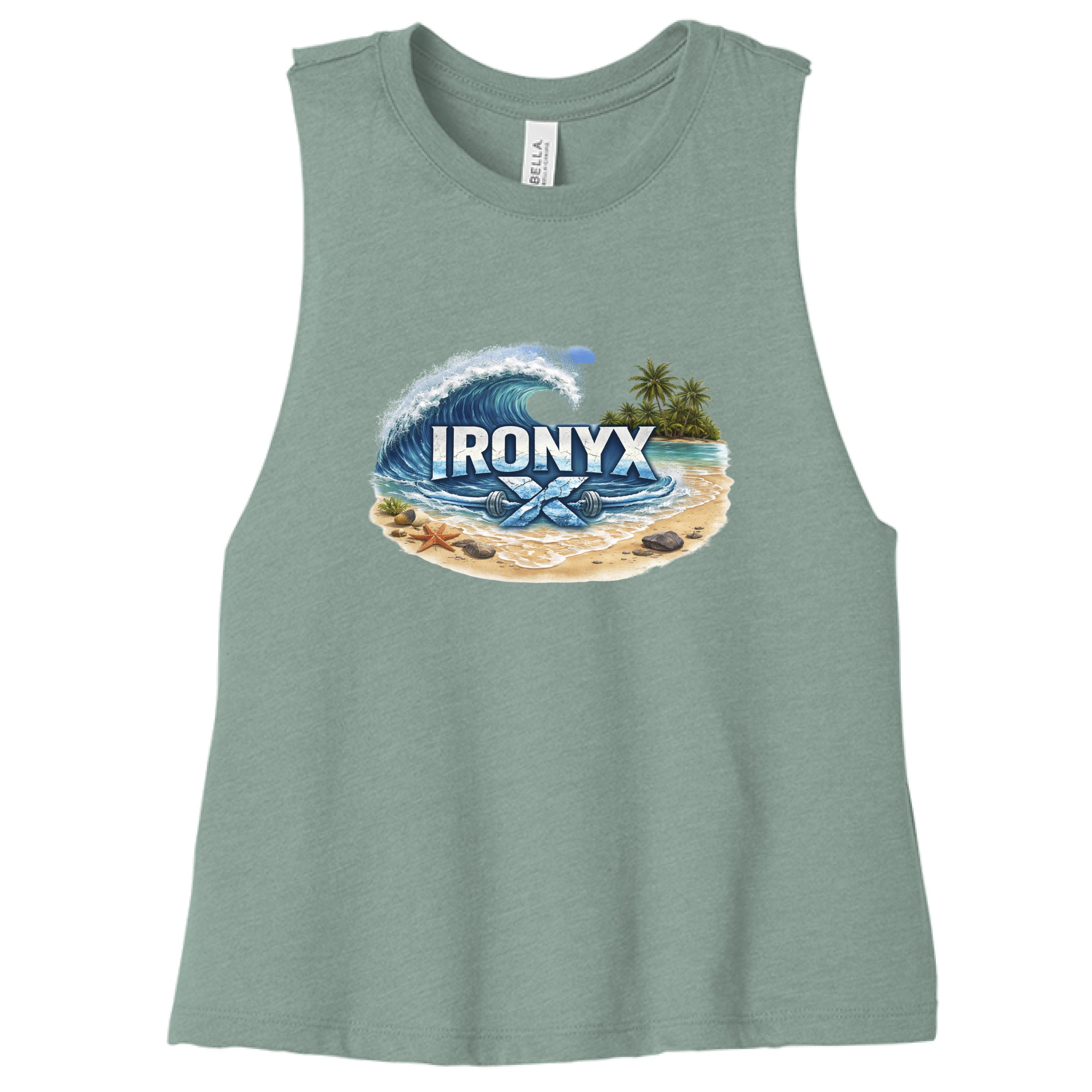 Heather Dusty Blue - FRONT