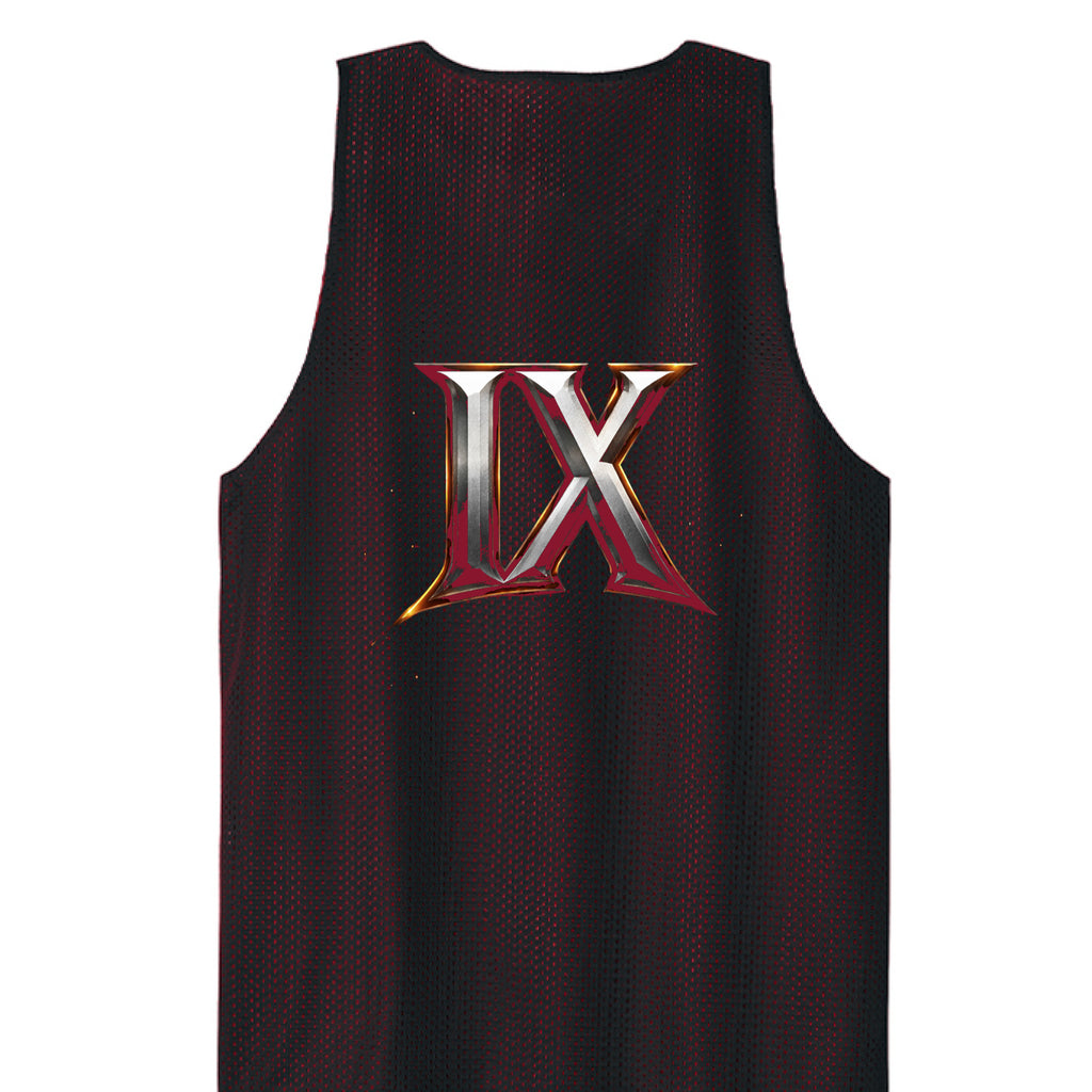 Black/ Deep Red - BACK