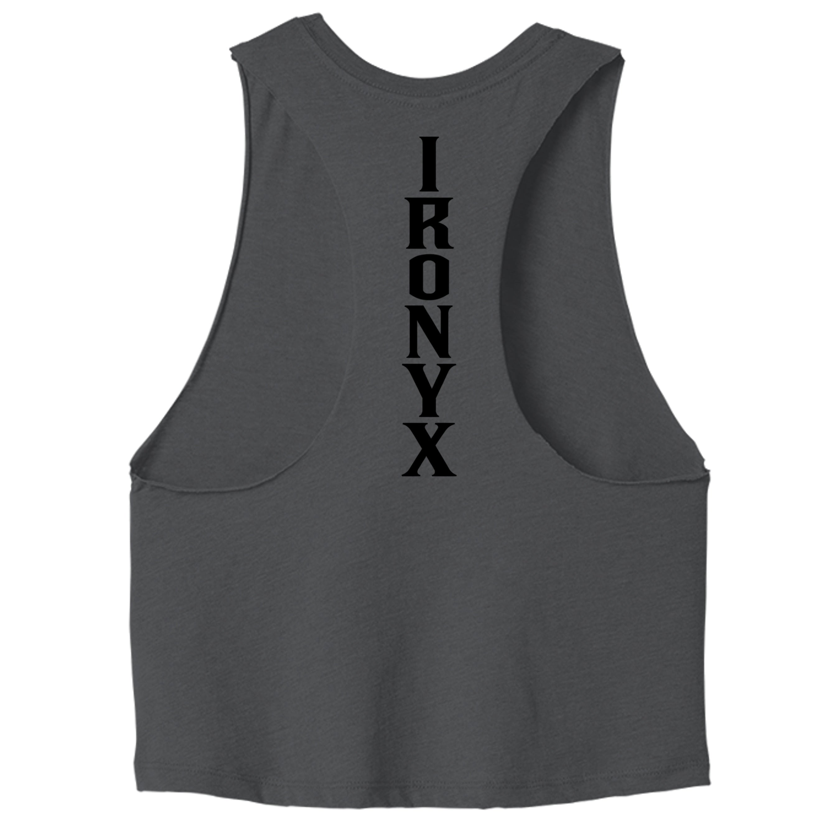 DARK GRY HEATHER - 6682 - BACK
