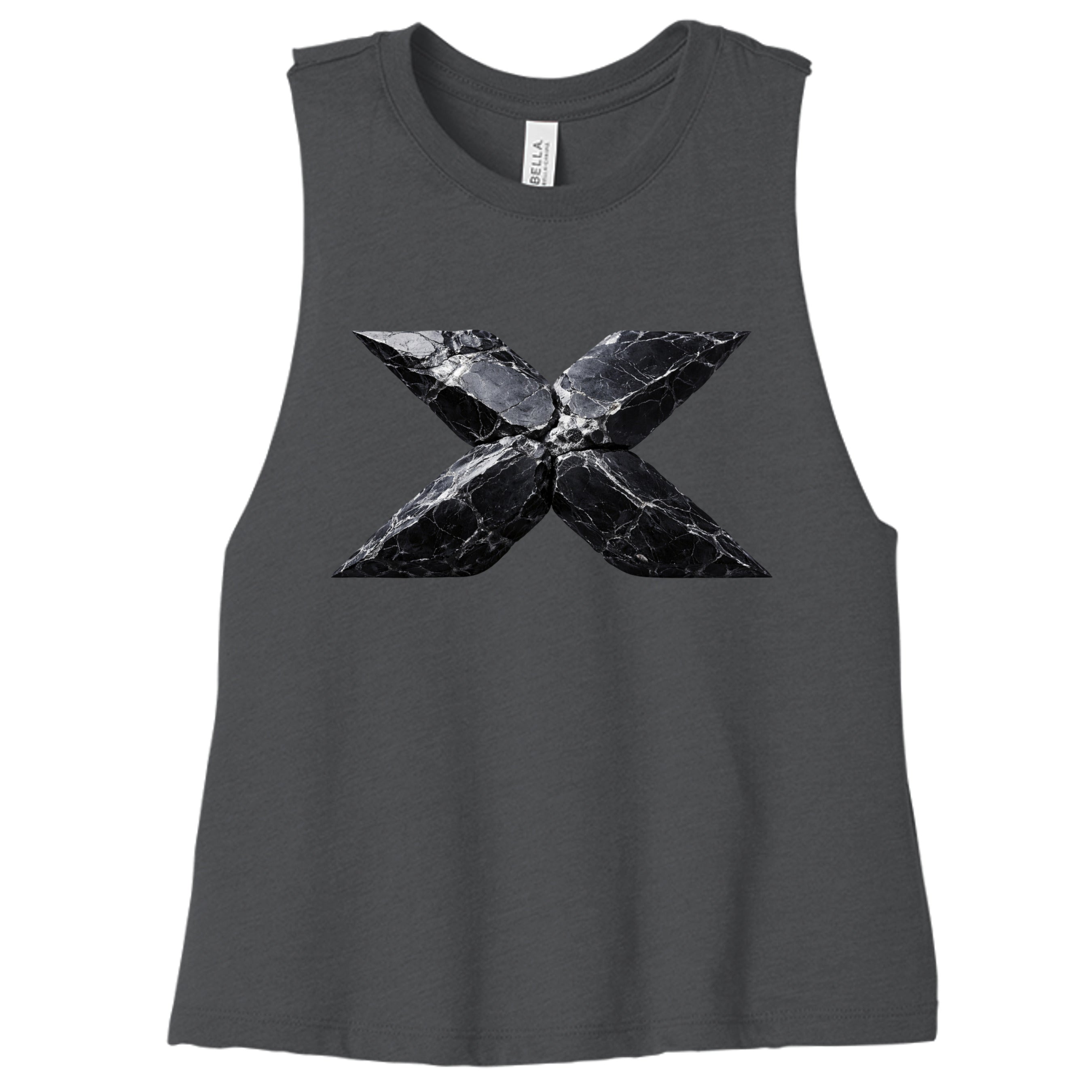 DARK GRY HEATHER - 6682 - FRONT