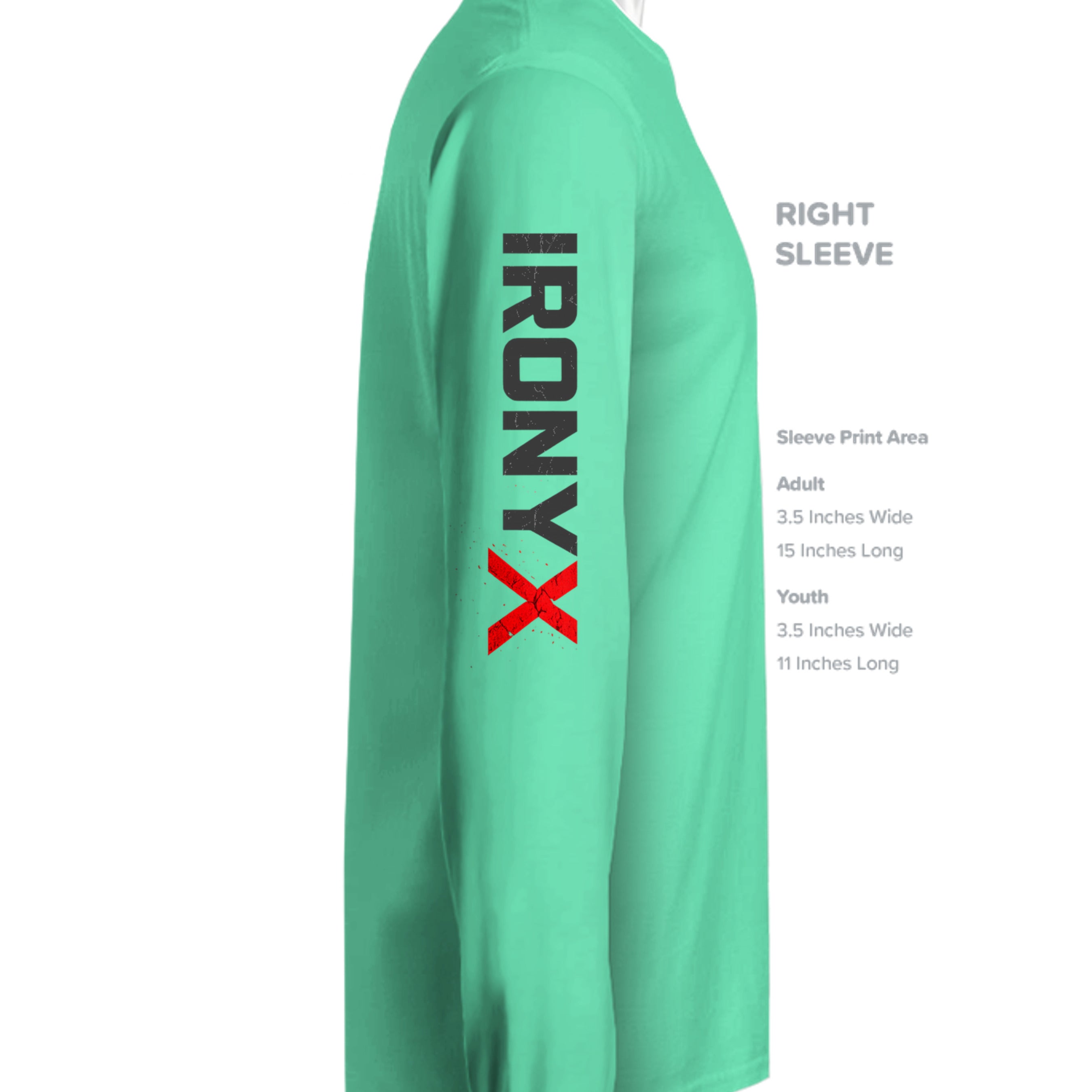 Bright Seafoam - YST420LS - SLEEVE_RIGHT