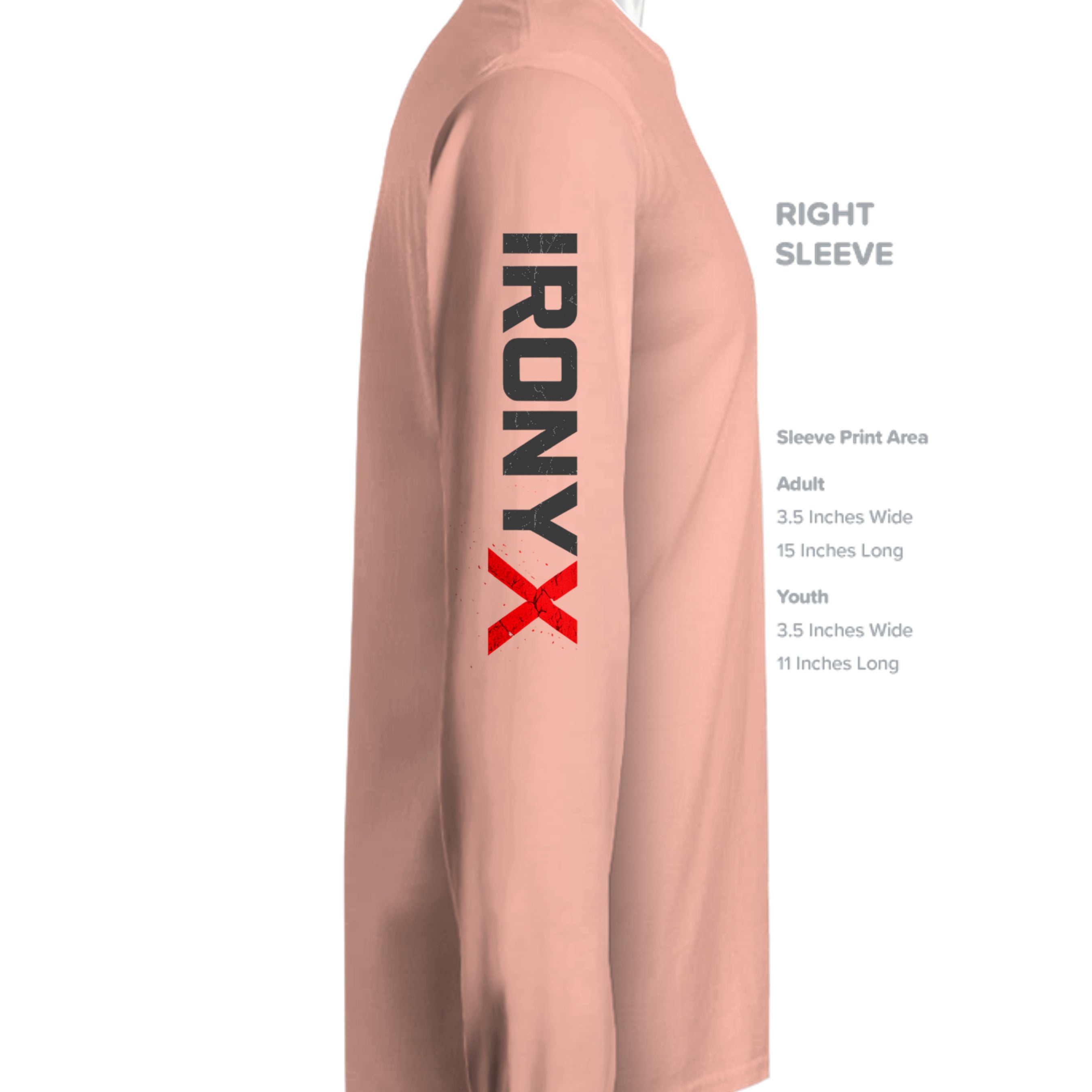 Soft Coral - YST420LS - SLEEVE_RIGHT