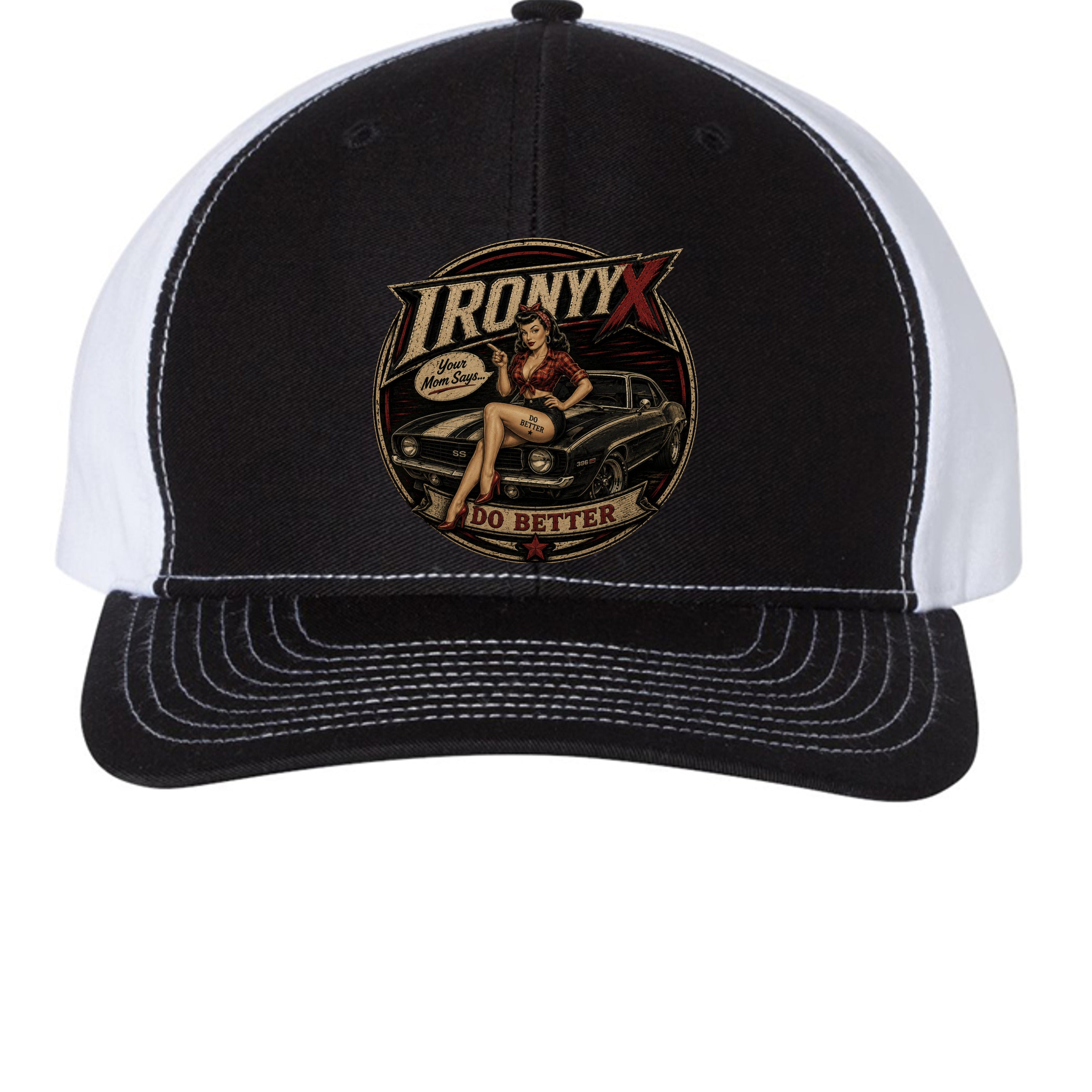 Black/ White - 312 - FRONT