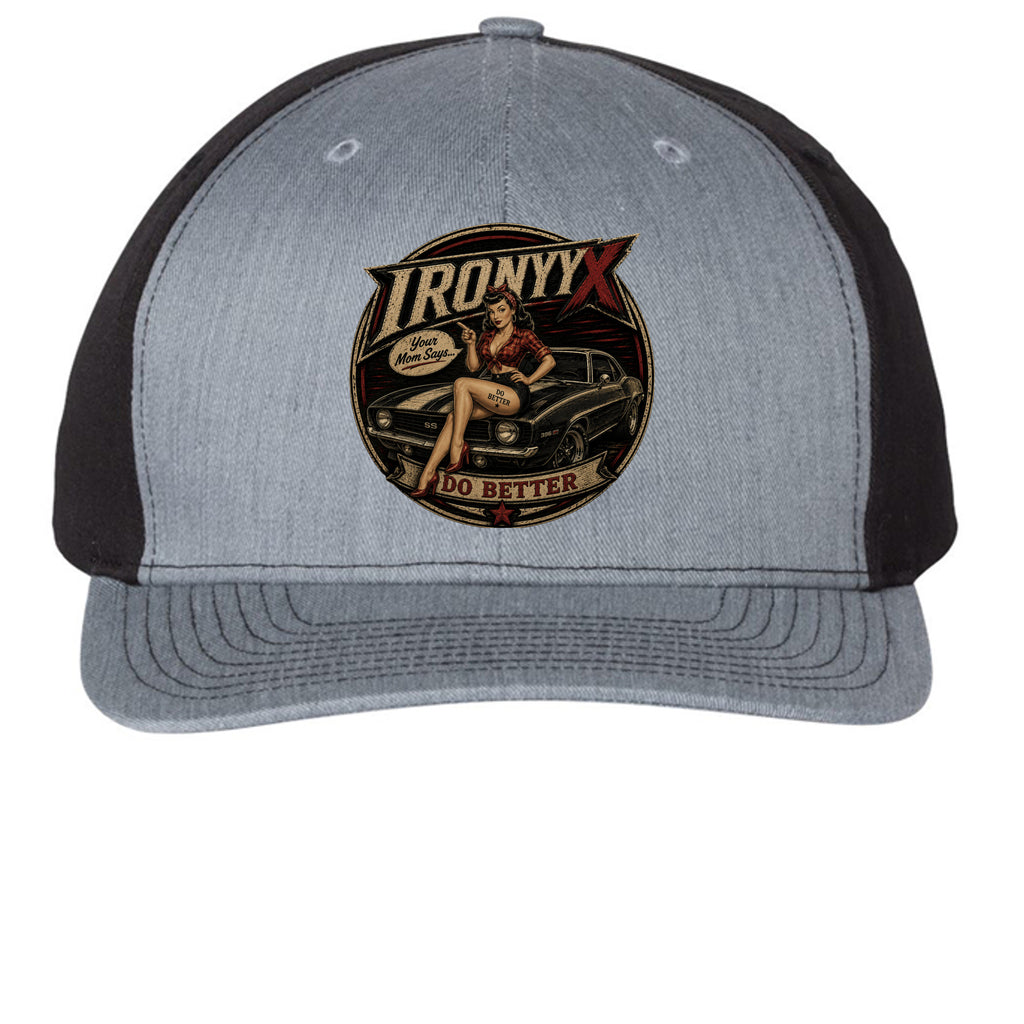 Heather Grey/ Black - 312 - FRONT