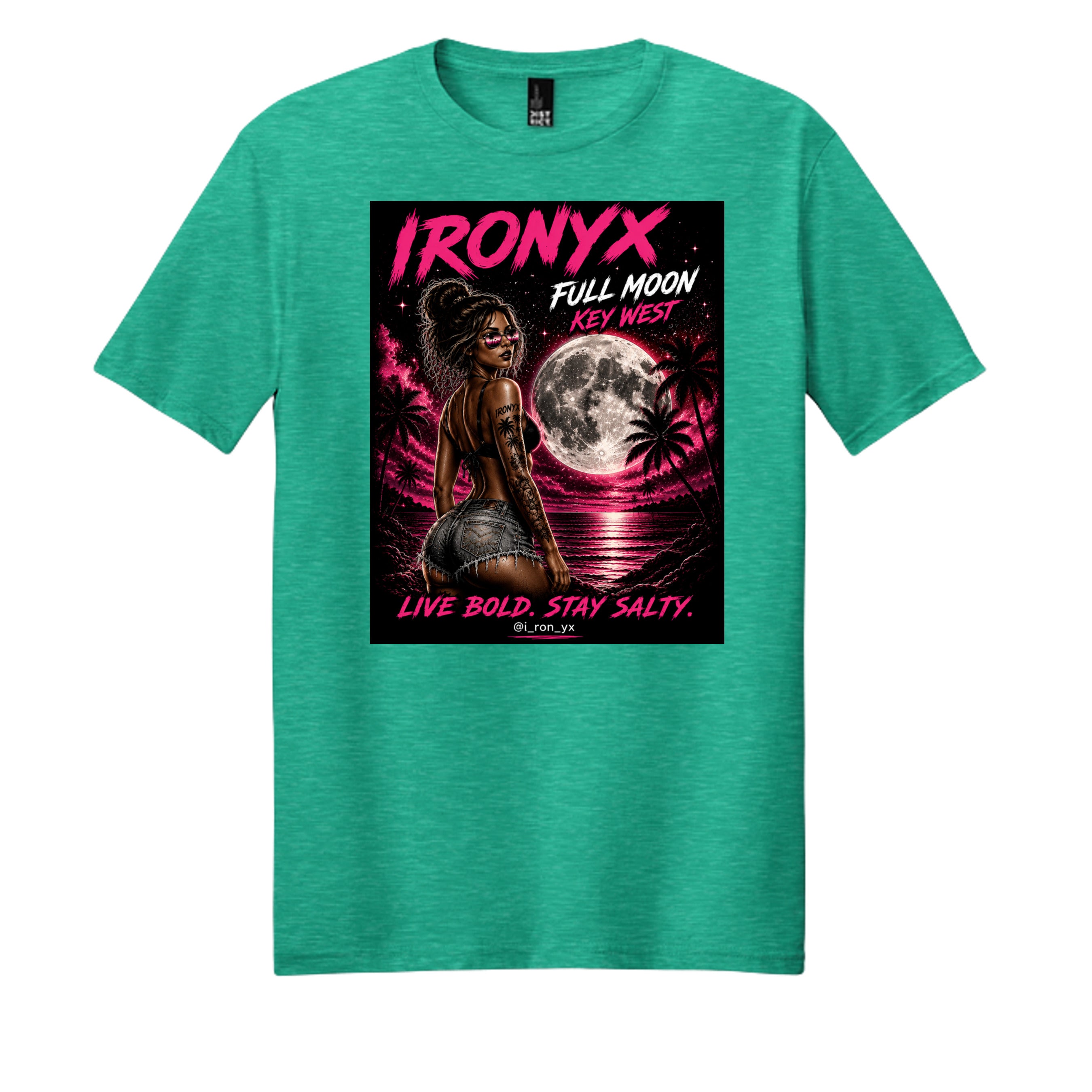 Aqua Heather - DM108 - FRONT