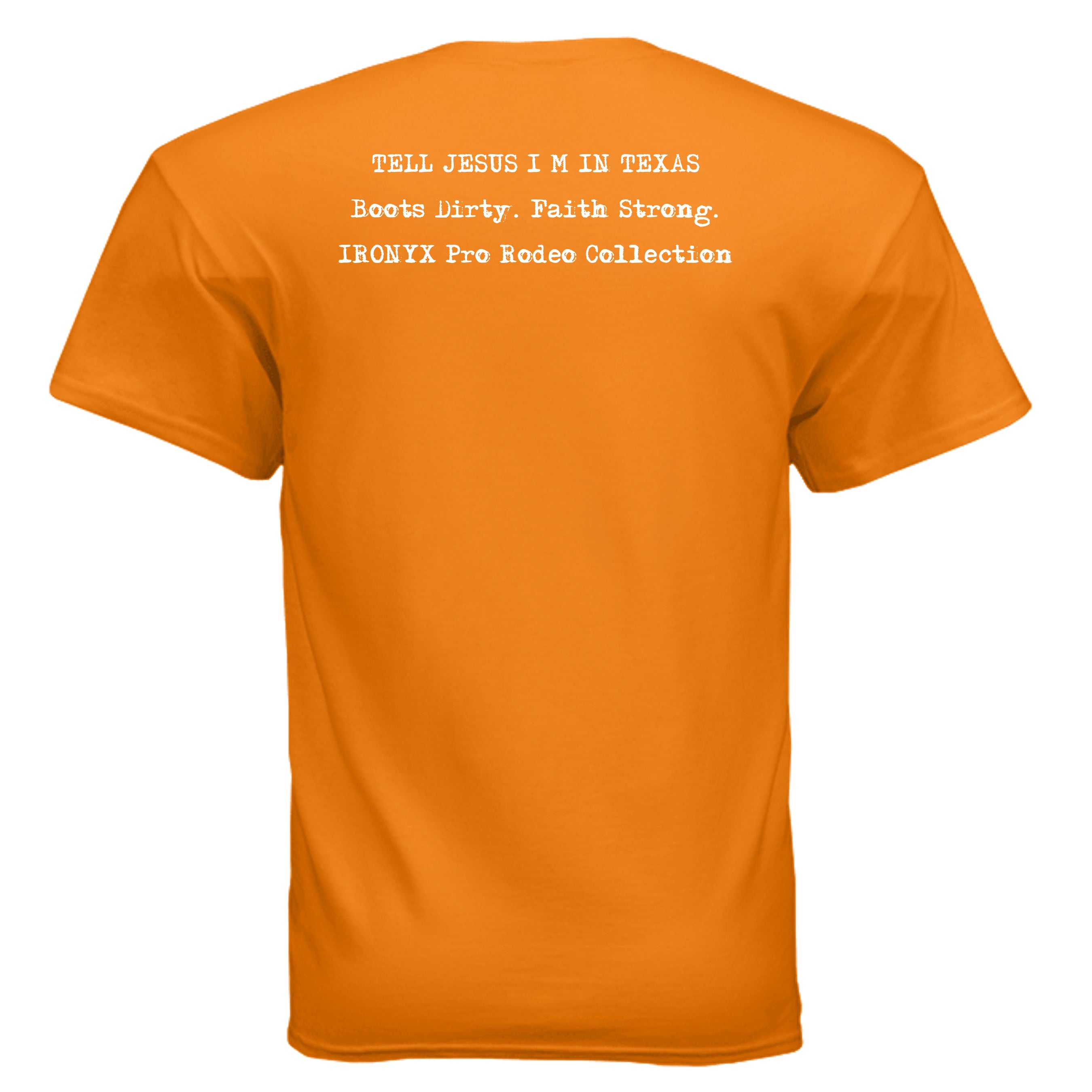 SAFETY ORANGE - G200 - BACK